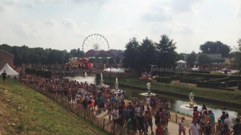 Fotografija: Tomorrowland v Belgiji. Foto Kaja Kovič 