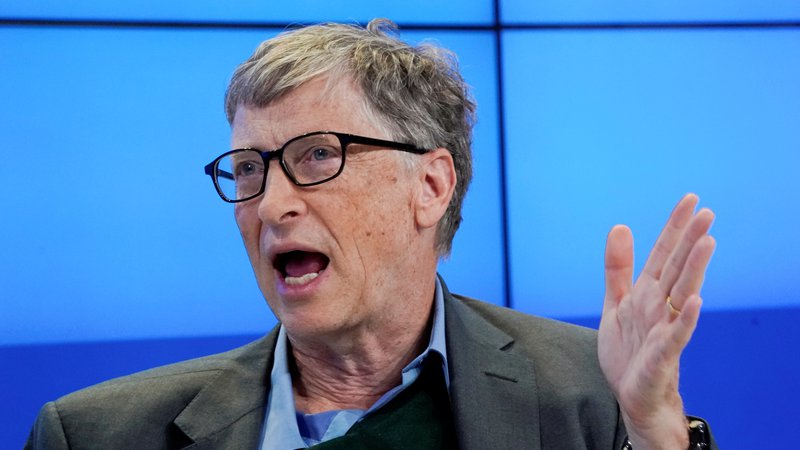 Fotografija: Bill Gates pravi, da so patenti nujni za spodbujanje naložb. Foto: DENIS BALIBOUSE/REUTERS