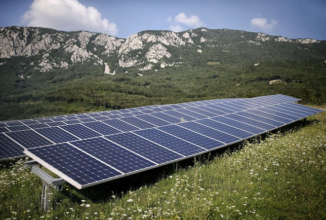 Sončni kolektorji so najbolj razširjena vrsta sončne energije. Foto: Blaž Samec/Delo