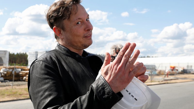 Fotografija: Elon Musk postal najbogatejši Zemljan v človeški zgodovini. Foto: MICHELE TANTUSSI/Reuters
