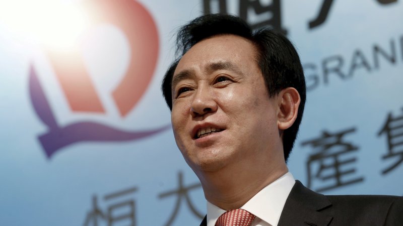Fotografija: Xu Jiayin je kitajski poslovnež in milijarder ter predsednik družbe Evergrande. Foto: Bobby Yip / Reuters
