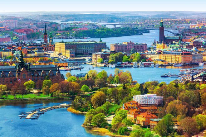 Stockholm, Švedska. Foto: Shutterstock
