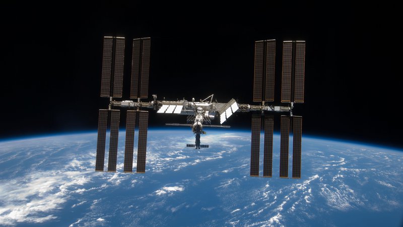Fotografija: Mednarodna vesoljska postaja (ISS). Foto: Nasa
