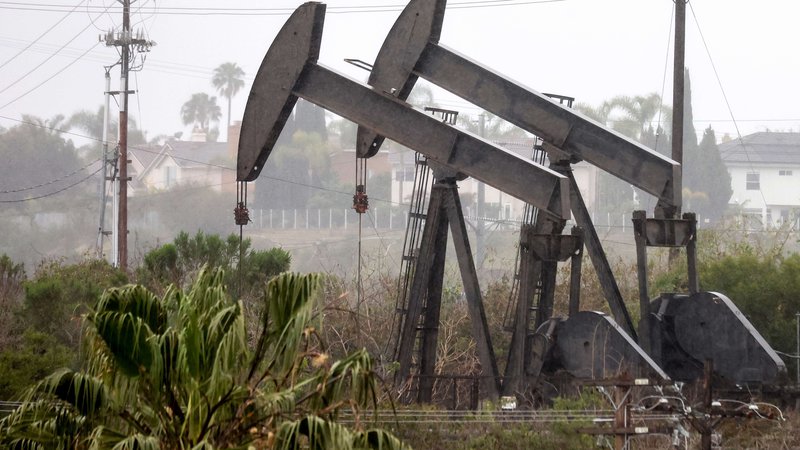 Fotografija: Črpalka za nafto, Kalifornija, ZDA, 28. marec 2022. Foto: Mario Tama / Getty Images / AFP
