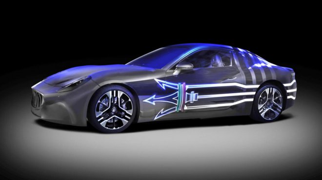 The Maserati GranTurismo Folgore EV bo na prodaj leta 2023.Foto: FT
