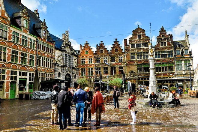 Gent, Belgija. Foto Marko Feist/Delo
