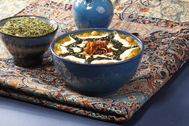 Special vegetarian Persian food. Foto: Shutterstock
