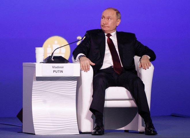 Ruski predsednik Vladimir Putin, 17. junij 2022. Foto: Maxim Shemetov / Reuters
