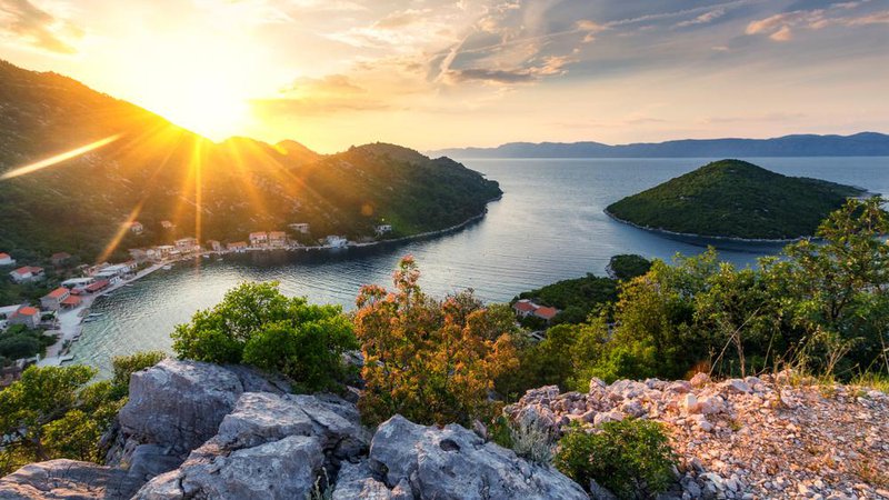 Fotografija: Otok Mljet je eden najbolj mirnih na Jadranu. Foto: Shutterstock
