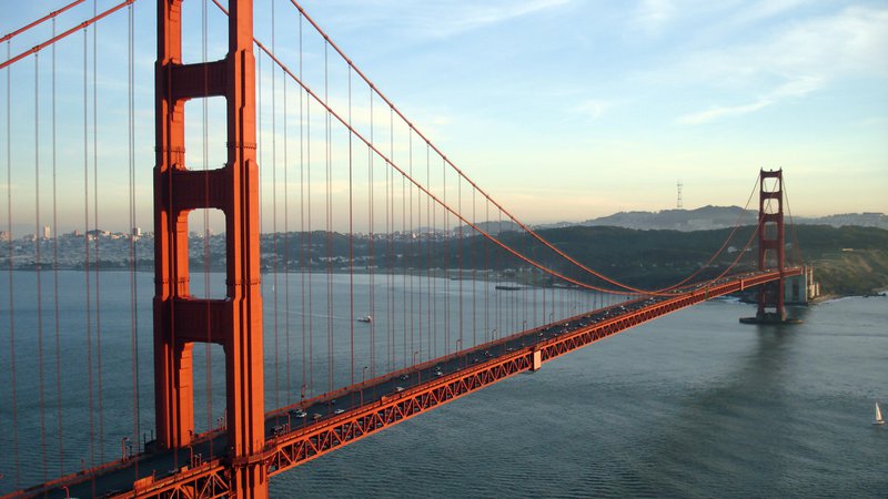 Fotografija: Most Golden Gate v San Franciscu. Foto Wikipedia.
