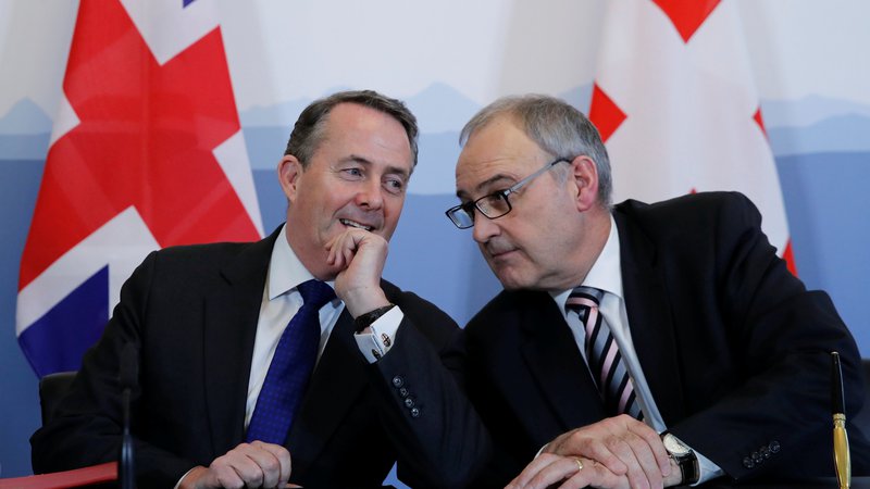 Fotografija: V ponedeljek sta Velika Britanija in Švica podpisali bilateralni sporazum o medsebojnem sodelovanju po zaključenem brexitu. Foto: Reuters