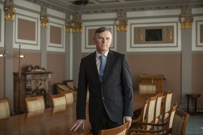 Andrej Bertoncelj, minister za finance. Foto: Voranc Vogel