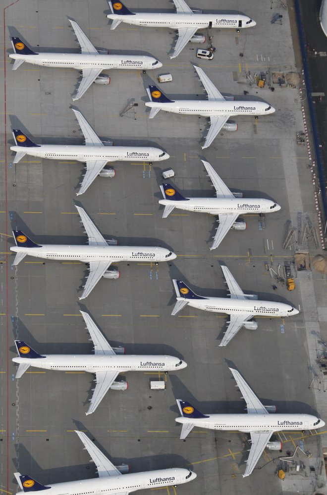 Letalski promet je dosegel že tako velik obseg, da ga v Evropi že opazno ovirajo kapacitete letališč. Foto Reuters
