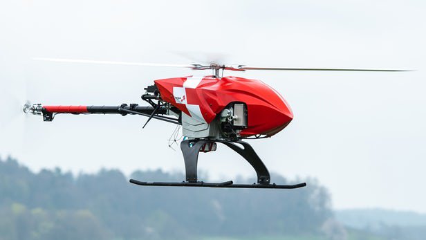 Fotografija: Rega dron lahko preišče mnoge, za helikopter težko dostopne dele pokrajine. Foto: Rega