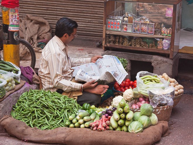 Siva ekonomija je globalno nadpovprečno prisotna v državah južne Azije, kjer v nekaterih državah predstavlja kar 80-odstotni delež BDP. Foto: Shutterstock