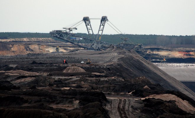 Nemčija ima ogromno odprtih kopov premoga. Foto Reuters