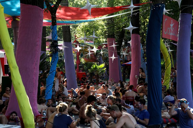 Sziget je eden največjih evropskih festivalov in se dogaja na budimpeškem otoku. FOTO Reuters