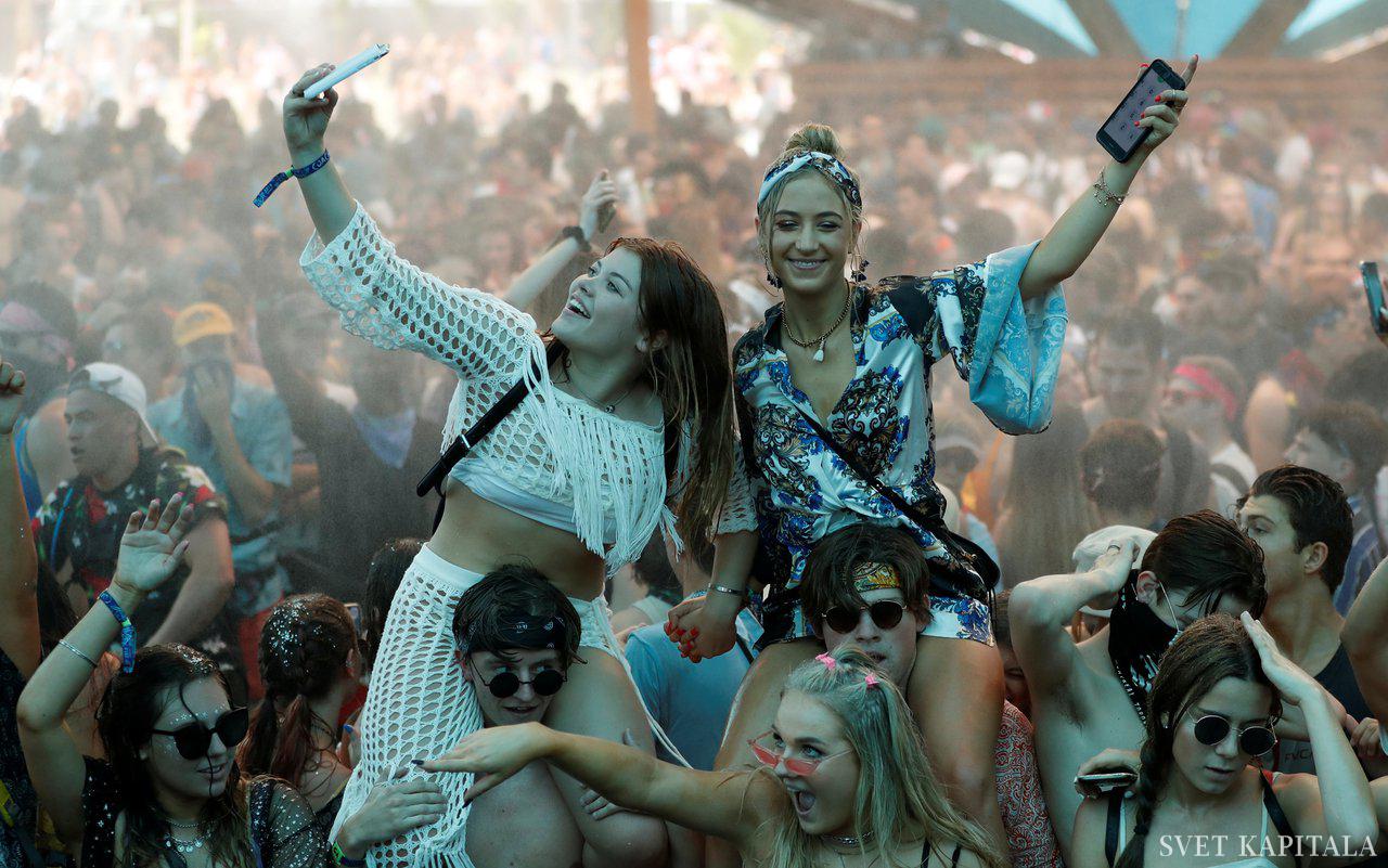 Fotografija: Kalifornijska Coachella je najbolj znan glasbeni festival na svetu, morda tudi zato, ker je eden najbolj dobičkonosnih. REUTERS