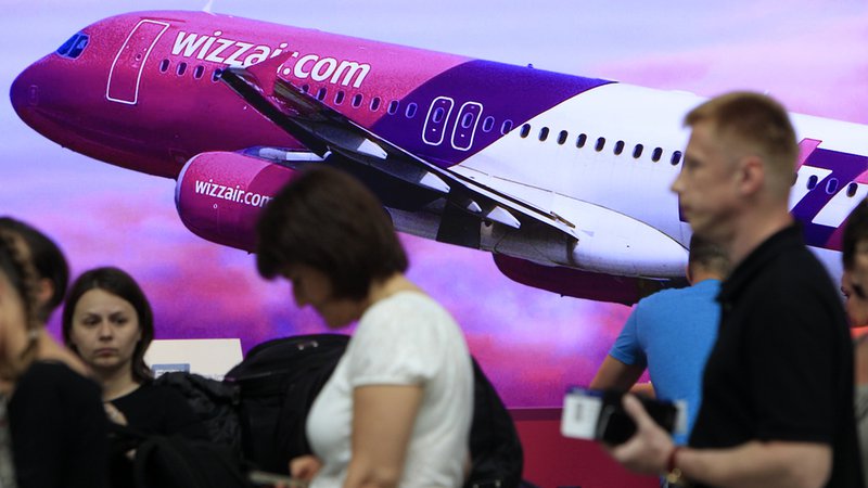 Fotografija: Wizz Air spomladi spet proti Bruslju. REUTERS