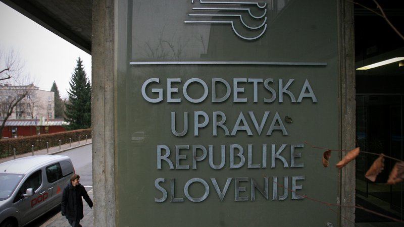Fotografija: Slovenija, Ljubljana, 28.12.2011. Geodetske uprave RS (GURS). Foto: Uros HOCEVAR/Delo