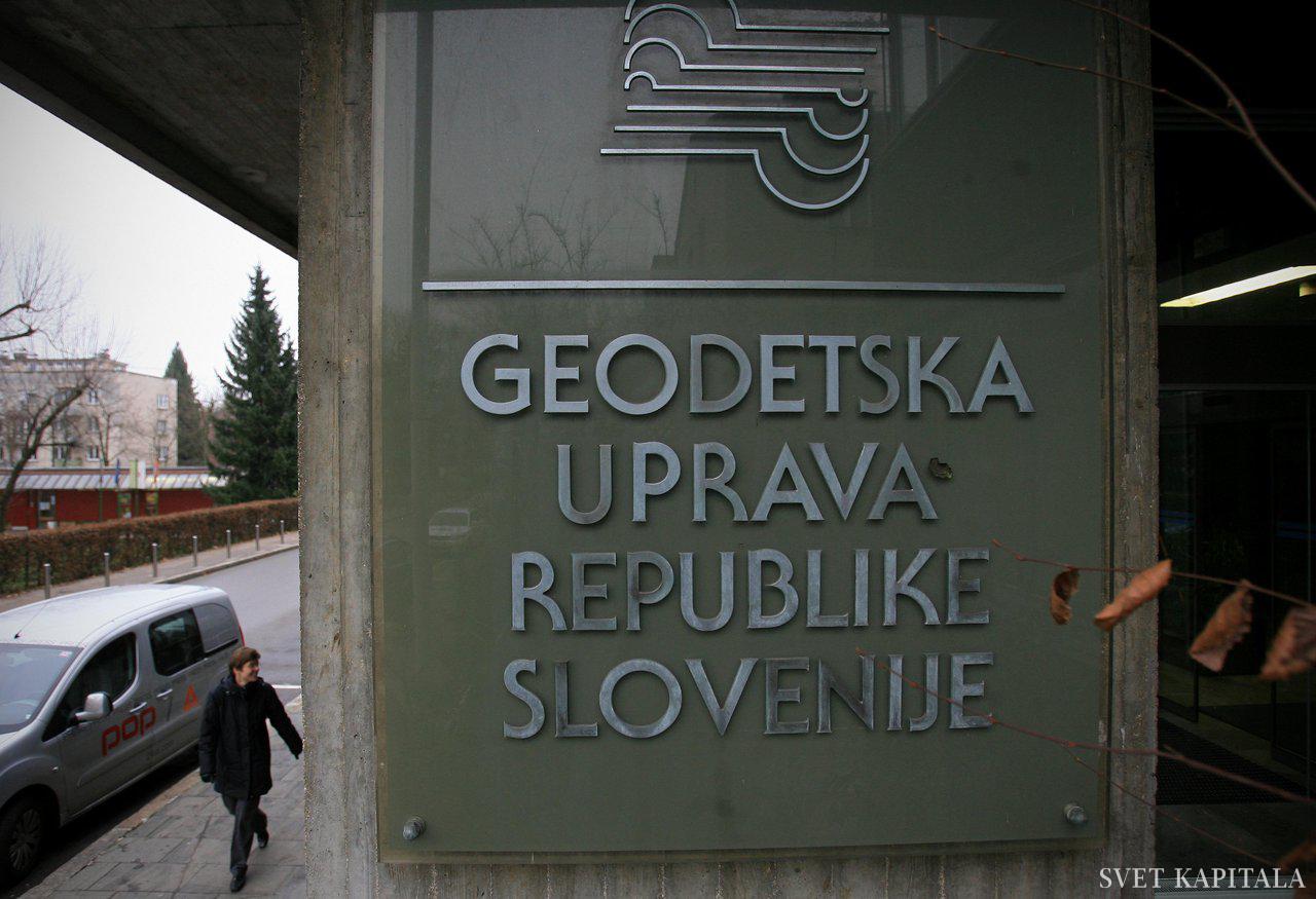Fotografija: Slovenija, Ljubljana, 28.12.2011. Geodetske uprave RS (GURS). Foto: Uros HOCEVAR/Delo