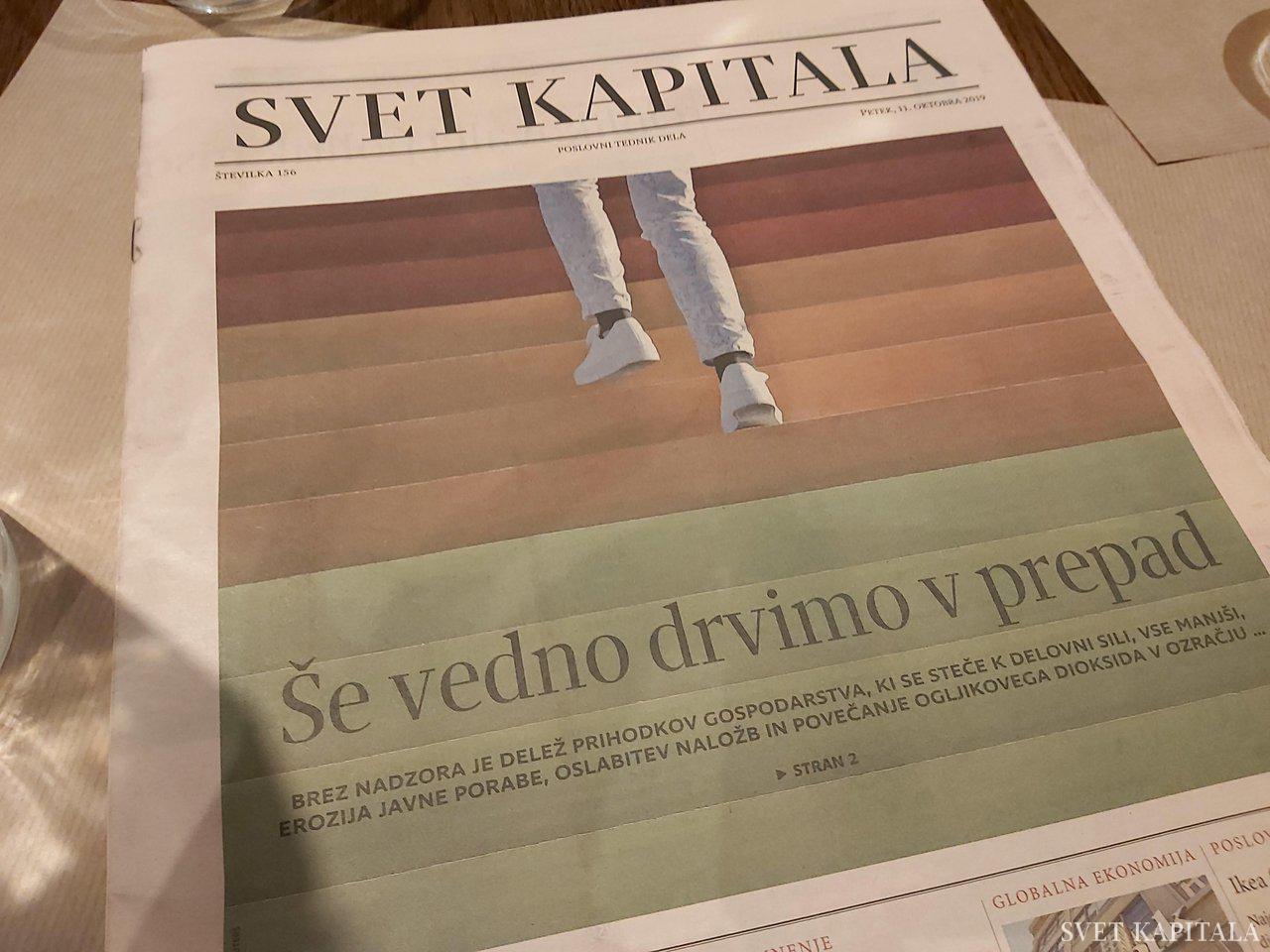 Fotografija: Svet kapitala bo že jutri v vaših rokah. Foto: A. S. H.