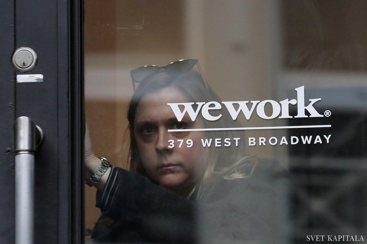 Fotografija: Softbank je že največji investitor WeWorka. Foto: Reuters