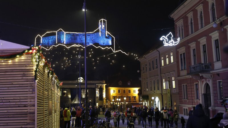 Fotografija: Adventna Ljubljana 25.decembra 2018 [Ljubljana,advent,boično novoletni prazniki]