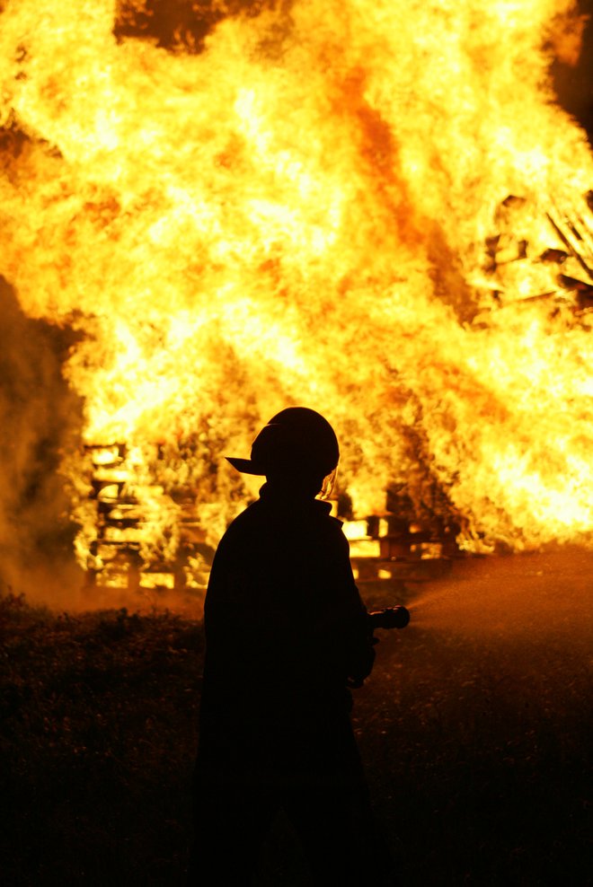 Pogasiti moramo požar, cena vode ni važna, poudarja Jože P. Damijan.  FOTO: Aleš Černivec/Delo