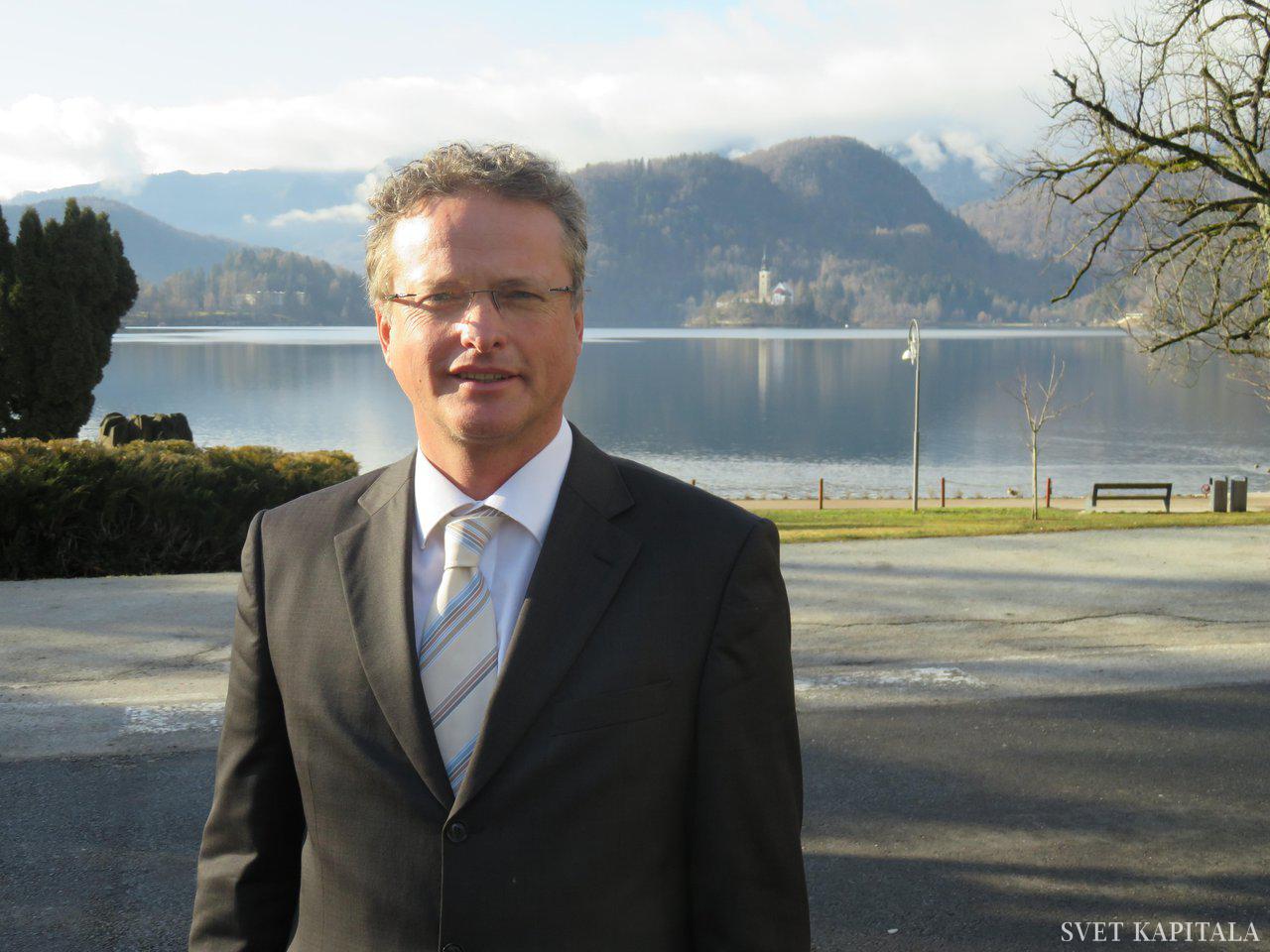 Fotografija: Tomaž Rogelj, direktor Turizma Bled. FOTO: Račič Blaž