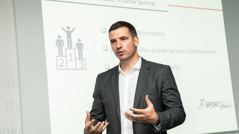 Fotografija: Uroš Okoren, direktor podjetja Sportelement in idejni oče projekta Sportech Business. FOTO: Vid Ponikvar / Sportida