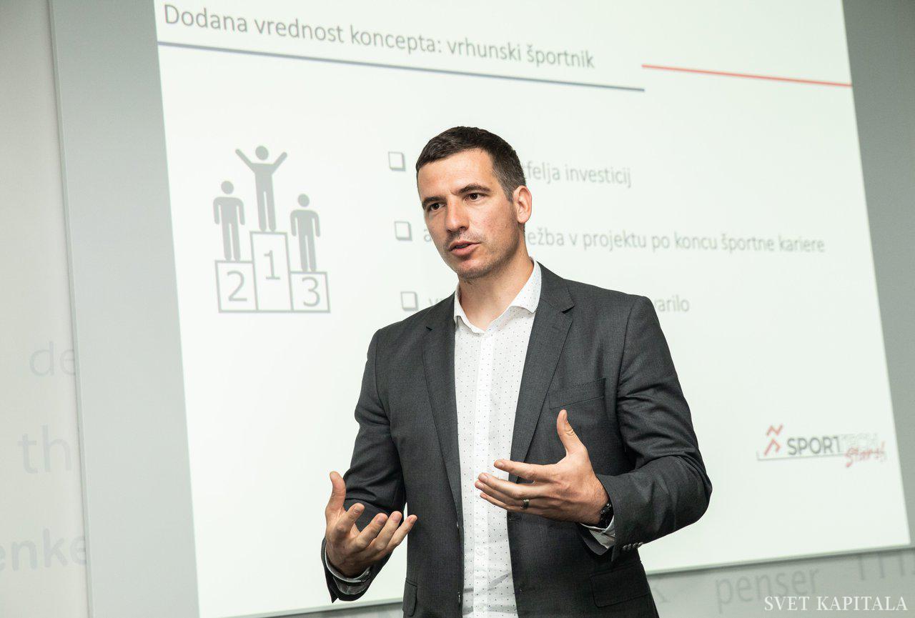 Fotografija: Uroš Okoren, direktor podjetja Sportelement in idejni oče projekta Sportech Business. FOTO: Vid Ponikvar / Sportida