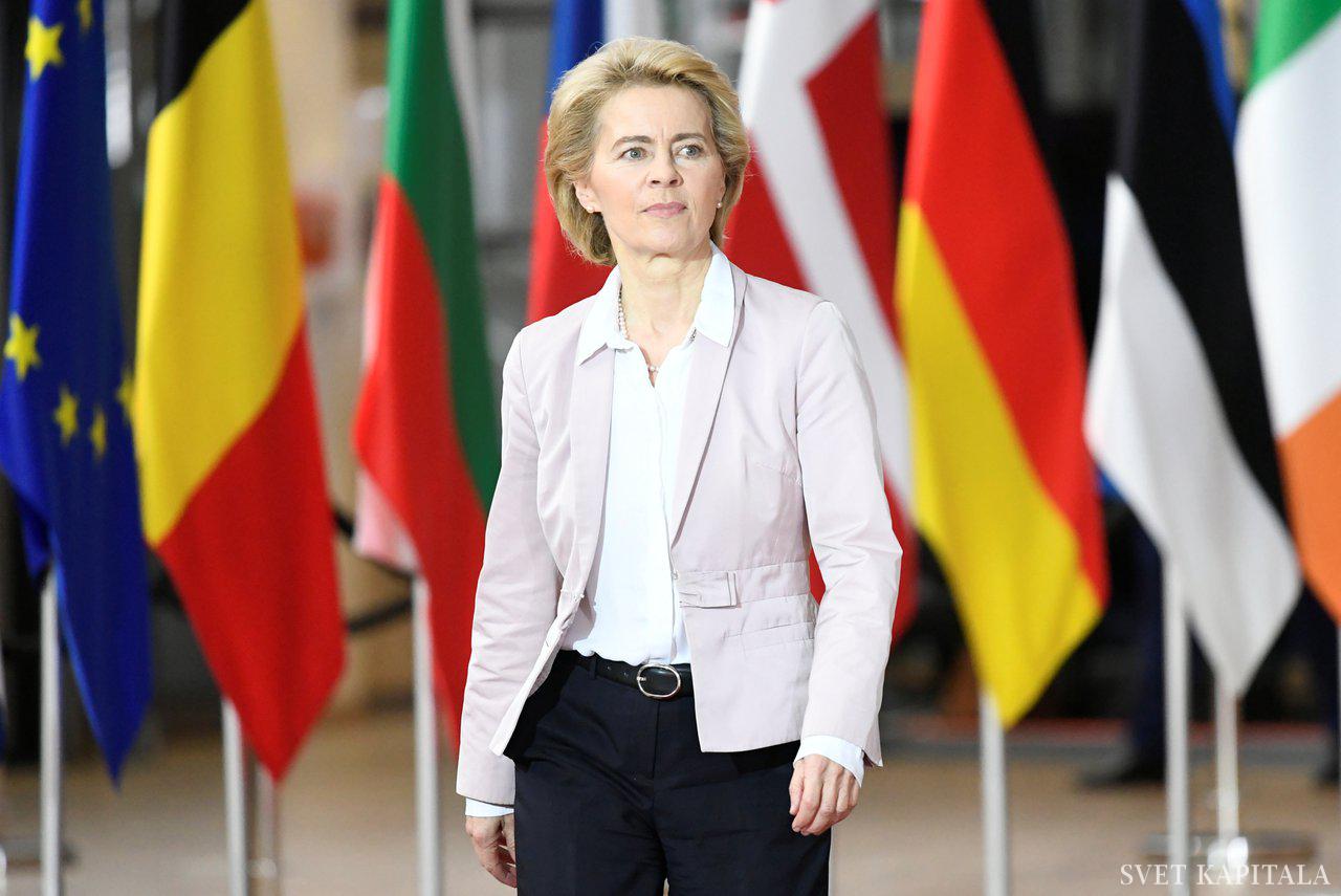 Fotografija: Zeleni dogovor, oziroma njegova uveljavitev, je ena od ključnih prioritet komisije Ursule von der Leyen. FOTO: REUTERS/Piroschka van de Wouw