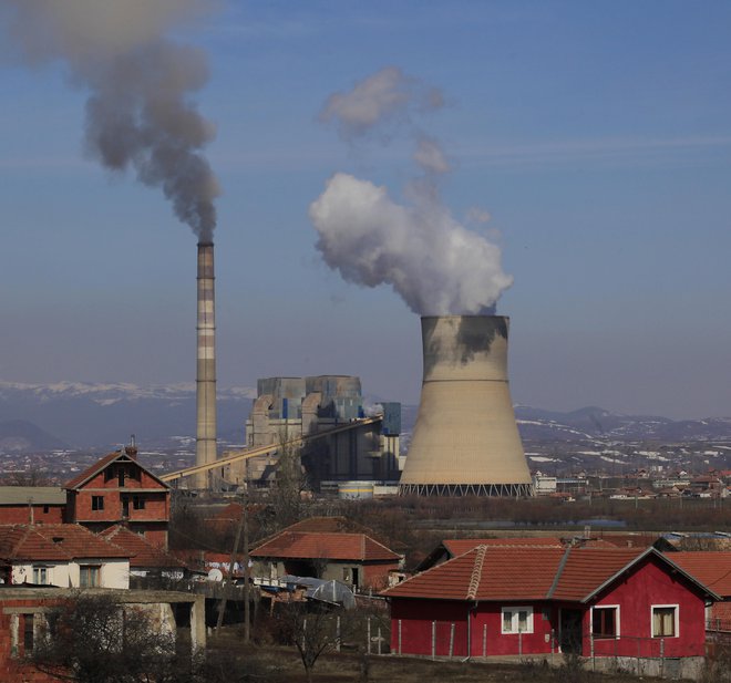Termoelektrna na Kosovem v Prištini. Foto: Jože Suhadolnik