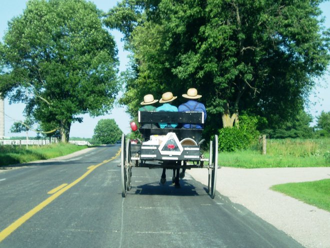 V kočijah se danes poleg turistov vozijo le še amiši.<br />
FOTO Pixabay