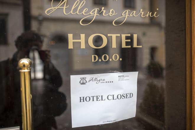 Večina ljubljanskih hotelov ostaja zaprtih. FOTO: Voranc Vogel