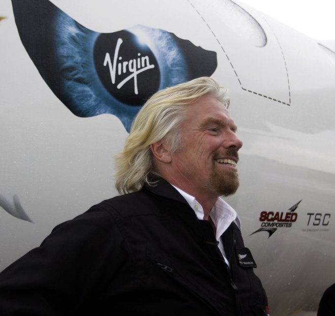 Lastnik Virgin Atlantic Airways Richard Branson je v zadnjem obdobju že namenil 250 milijonov dolarjev, da je sploh ohranil podjetje. FOTO: Allen Fredrickson/Reuters