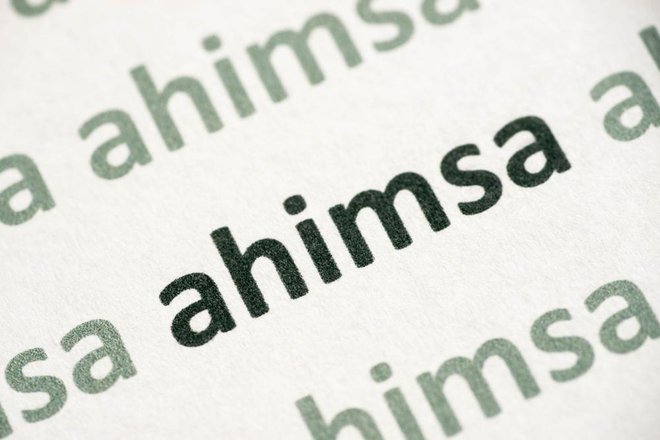 Ahimsa pomeni v Sanskritu nenasilje in je starodavni Indijski princip, ki se dotika vseh živih bitij. FOTO: aga7ta / Shutterstock