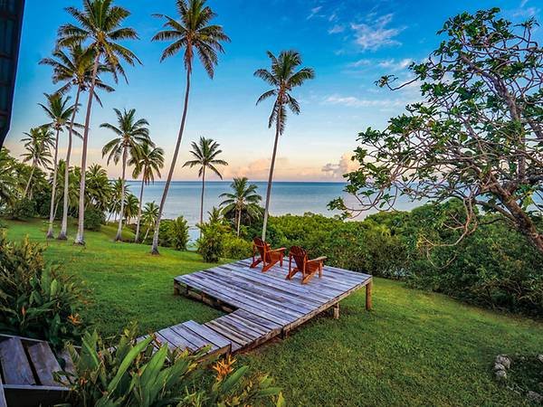 Otok Mai je eno izmed številnih obalnih prizorišč, ki se tržijo nadvse bogatim kot idealno mesto za pobeg pred coivdim-19. FOTO: Platinum Luxury Auctions