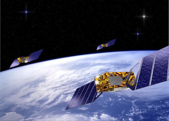 Galileo je globalni satelitski navigacijski sistem, ki ga trenutno gradita Evropska unija in Evropska vesoljska agencija. FOTO: Stringer / REUTERS 