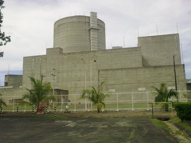Jedrska elektrarna Bataan, Filipini. FOTO: Wikipedia