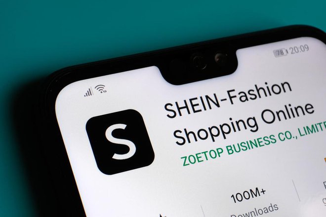 V letošnjem septembru je aplikacijo Shein na svoj mobilni telefon naložilo 10,3 milijonov ljudi. FOTO: Shutterstock