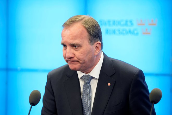 Švedski premier Stefan Löfven. FOTO: Anders Wiklund / REUTERS 
