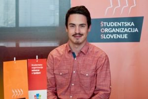 Predsednik Študentske organizacije Slovenije Klemen Peran pravi, da študentske organizacije na podlagi skupne odločitve pričenjajo z izvajanjem pritiska na vlado. FOTO: ŠOS