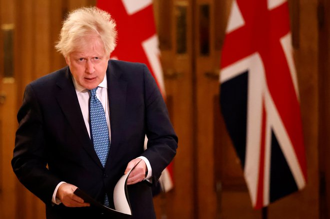 Britanski premier Boris Johnson. FOTO: Tolga Akmen/REUTERS