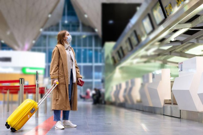 Vprašane še naprej najbolj skrbijo potovanja z letalom, sledi javni transport na destinaciji. FOTO: Shutterstock