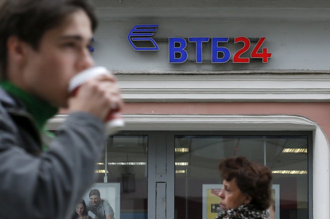 Druga največja ruska banka VTB. FOTO: REUTERS/Maxim Zmeyev 
