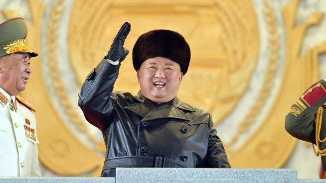 Fotografija: Kim Jong Un je bil na kongresu v nedeljo izvoljen za generalnega sekretarja strank. FOTO: KCNA