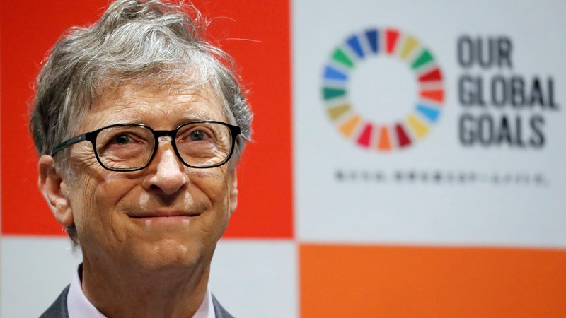 Fotografija: Tehnološki mogotec Bill Gates. FOTO: REUTERS/Toru Hanai