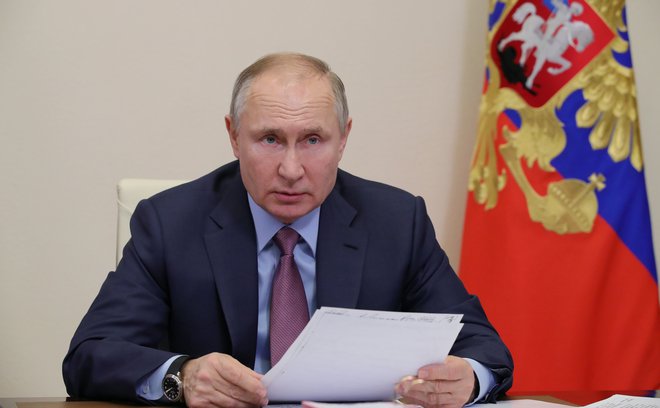 Vladimir Putin. FOTO: Sputnik/Mikhail Klimentyev/REUTERS 